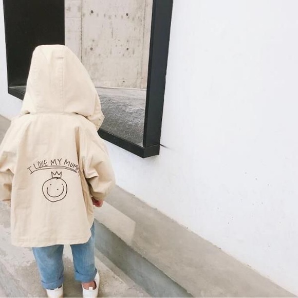 Ando “I Love My Mummy” Hooded Jacket 2-3 Years - Picture 5 of 5